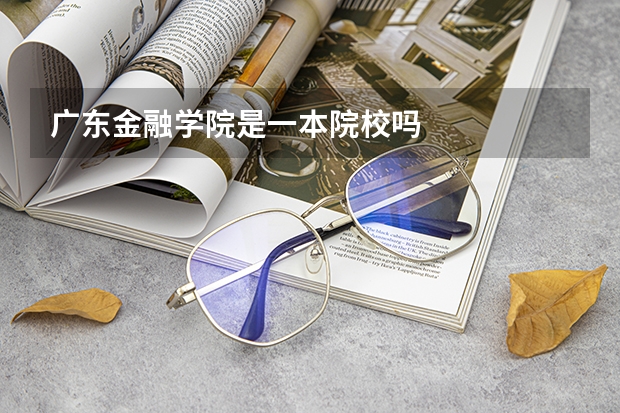 广东金融学院是一本院校吗