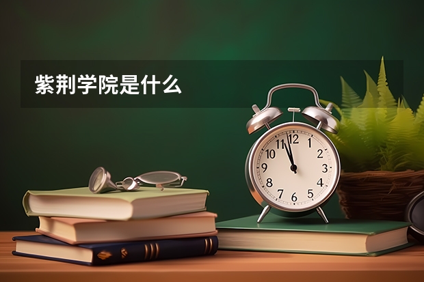 紫荆学院是什么