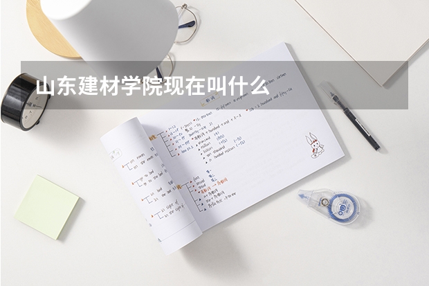 山东建材学院现在叫什么