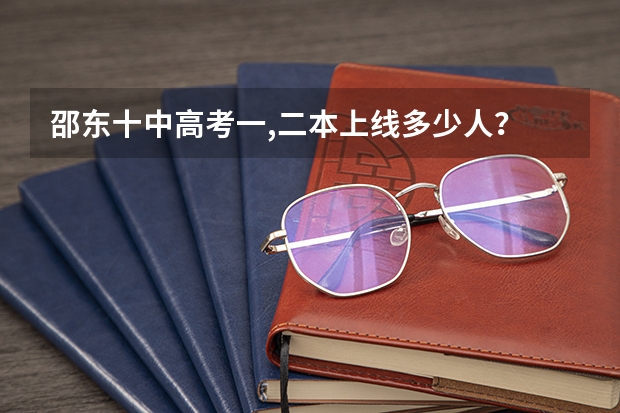 邵东十中高考一,二本上线多少人？