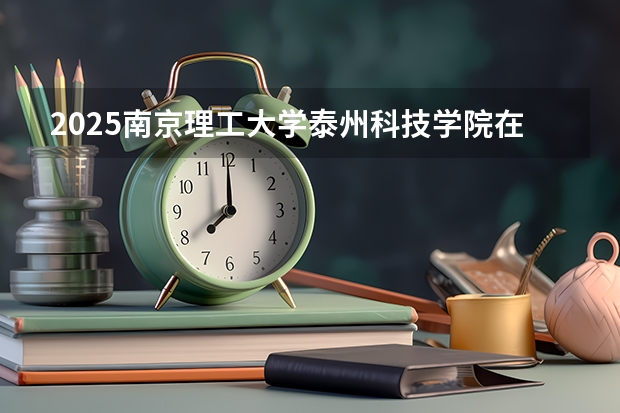 2025南京理工大学泰州科技学院在山东招生计划 招生人数