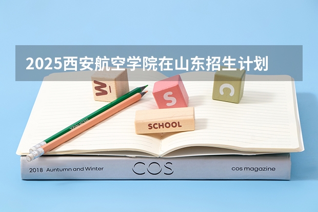 2025西安航空学院在山东招生计划 招生人数
