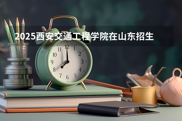 2025西安交通工程学院在山东招生计划 招生人数