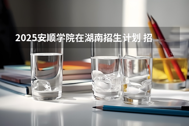 2025安顺学院在湖南招生计划 招生人数