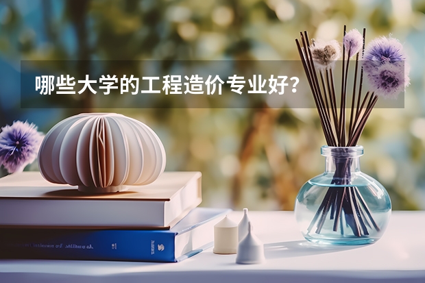 哪些大学的工程造价专业好？