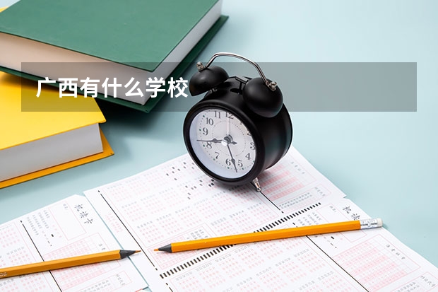 广西有什么学校