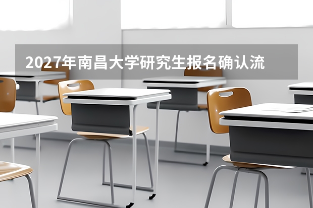 2027年南昌大学研究生报名确认流程与现场确认材料