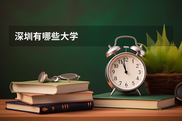 深圳有哪些大学