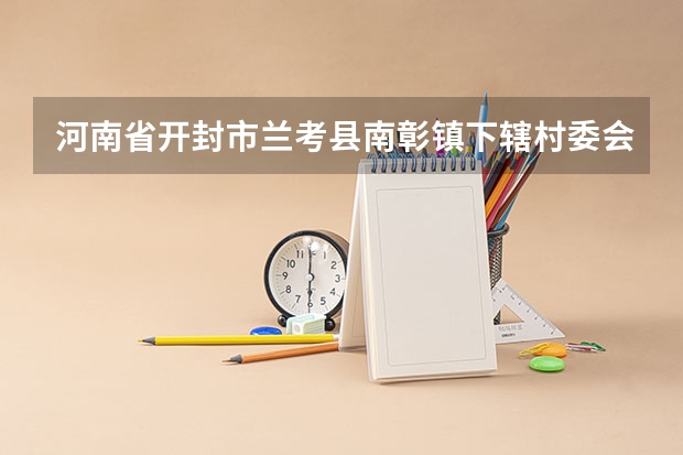 河南省开封市兰考县南彰镇下辖村委会有哪些？