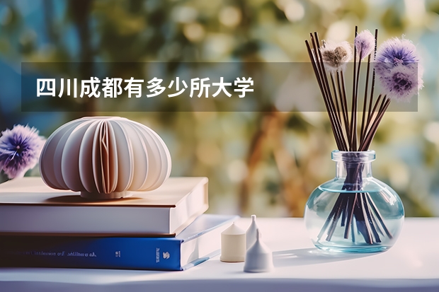 四川成都有多少所大学