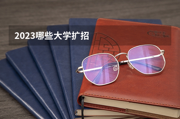 2023哪些大学扩招