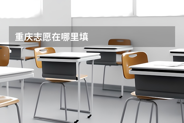 重庆志愿在哪里填