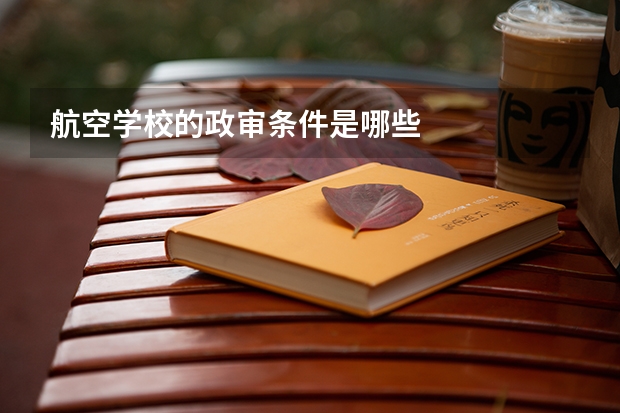 航空学校的政审条件是哪些