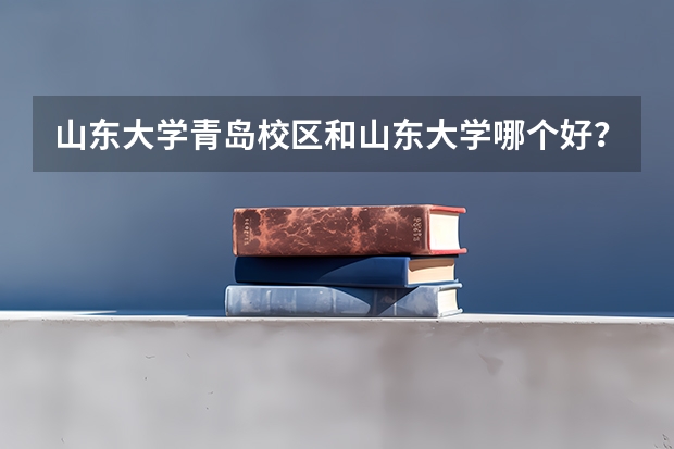 山东大学青岛校区和山东大学哪个好？