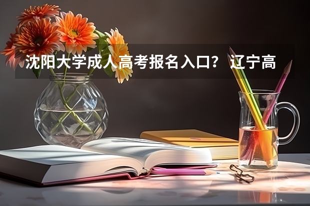 沈阳大学成人高考报名入口? 辽宁高考报名流程演示