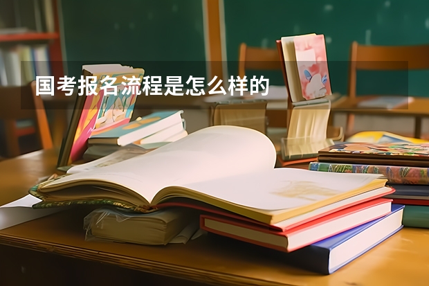 国考报名流程是怎么样的