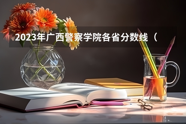 2023年广西警察学院各省分数线(四川警察学院录取分数线)