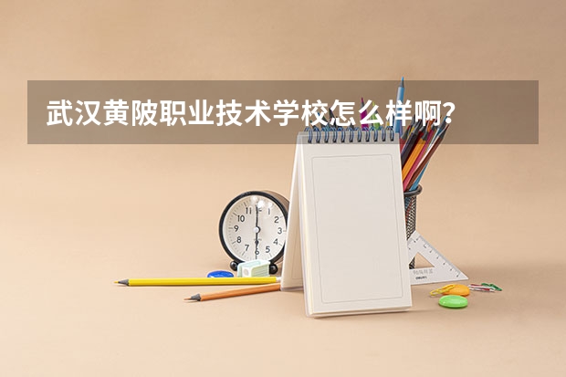 武汉黄陂职业技术学校怎么样啊？