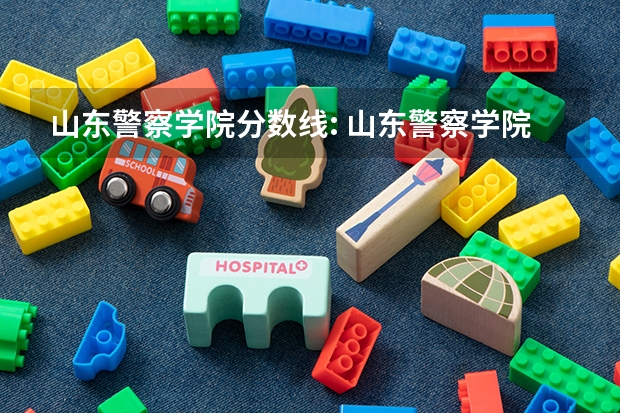山东警察学院分数线: 山东警察学院实际录取分数线