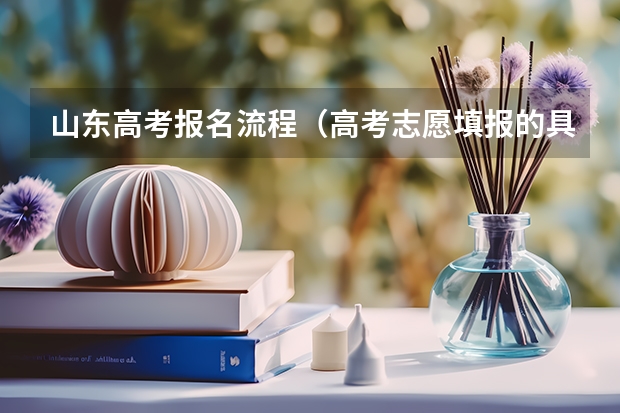山东高考报名流程(高考志愿填报的具体操作流程是怎样的)