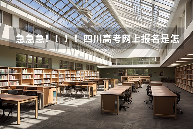 急急急!!!!四川高考网上报名是怎么弄的?先在网上报名然后隔几天再交报名费?还是报名的时
