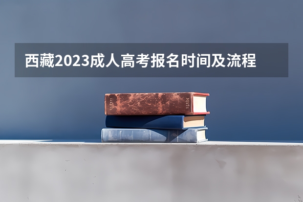 西藏2023成人高考报名时间及流程详解 西藏2023年成人高考报名流程及费用?