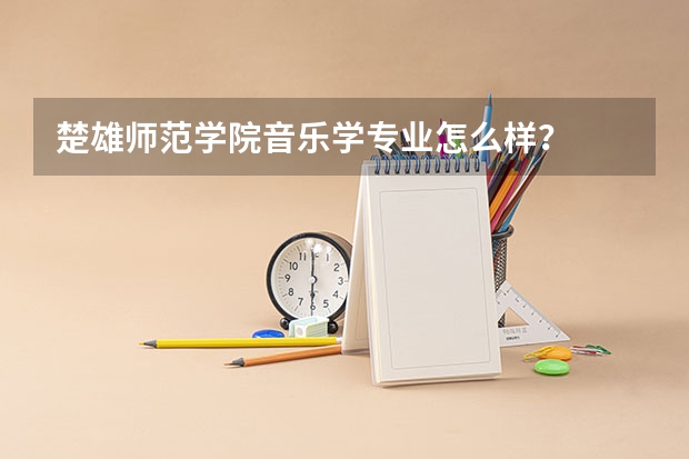 楚雄师范学院音乐学专业怎么样?