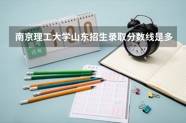 南京理工大学山东招生录取分数线是多少