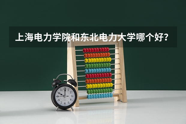 上海电力学院和东北电力大学哪个好？