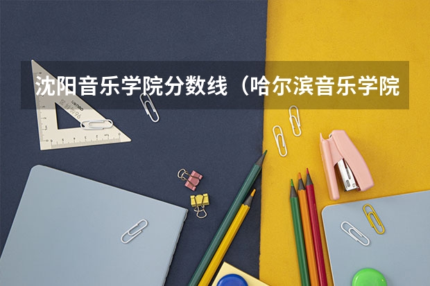 沈阳音乐学院分数线（哈尔滨音乐学院美术录取分数线）