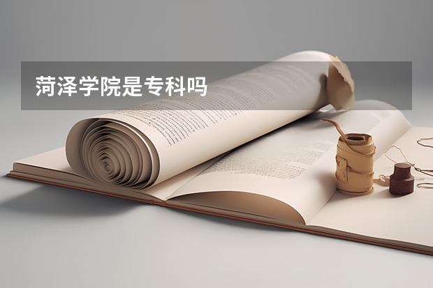 菏泽学院是专科吗