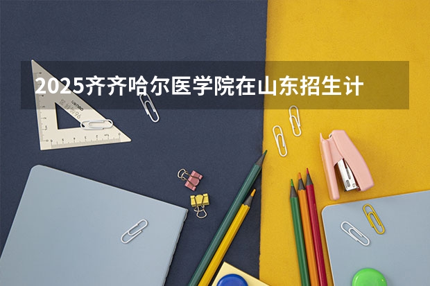 2025齐齐哈尔医学院在山东招生计划 招生人数预测