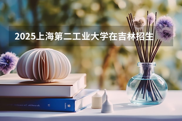 2025上海第二工业大学在吉林招生计划 招生人数预测