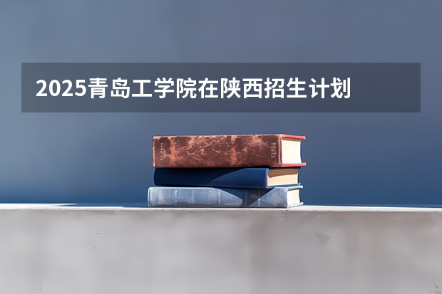 2025青岛工学院在陕西招生计划 招生人数预测