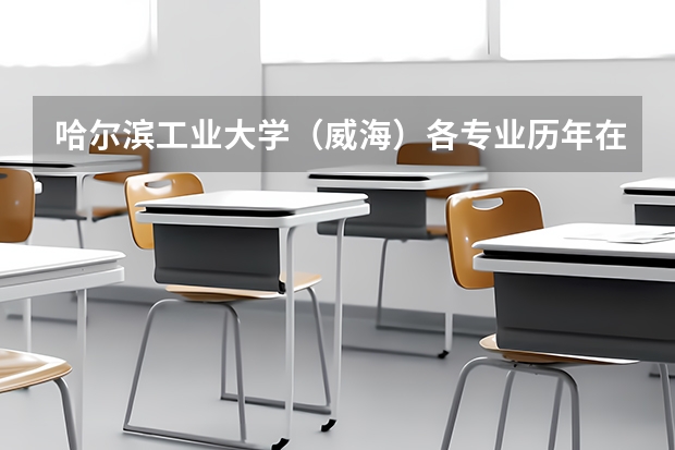 哈尔滨工业大学(威海)各专业历年在安徽招生人数是多少